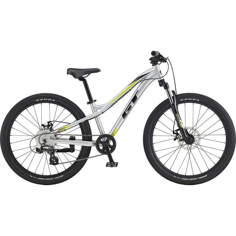 GT Stomper Ace 24 Kids Mountain Bike Gloss Silver (2020)