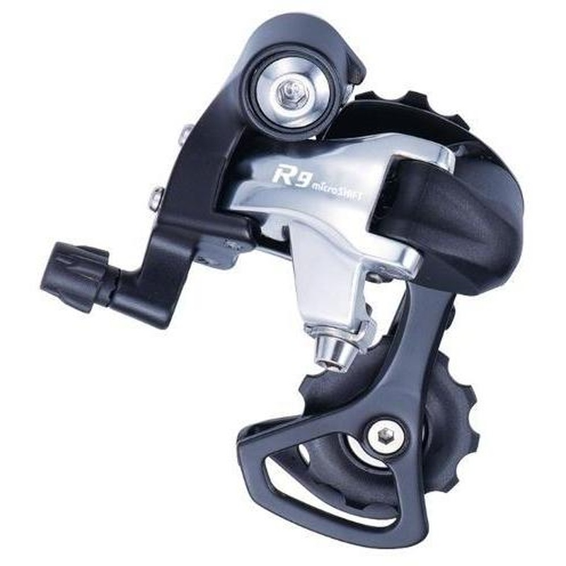 MicroShift R9 RD-R42S Short Cage Rear Derailleur 2 x 9/10 Speed Black