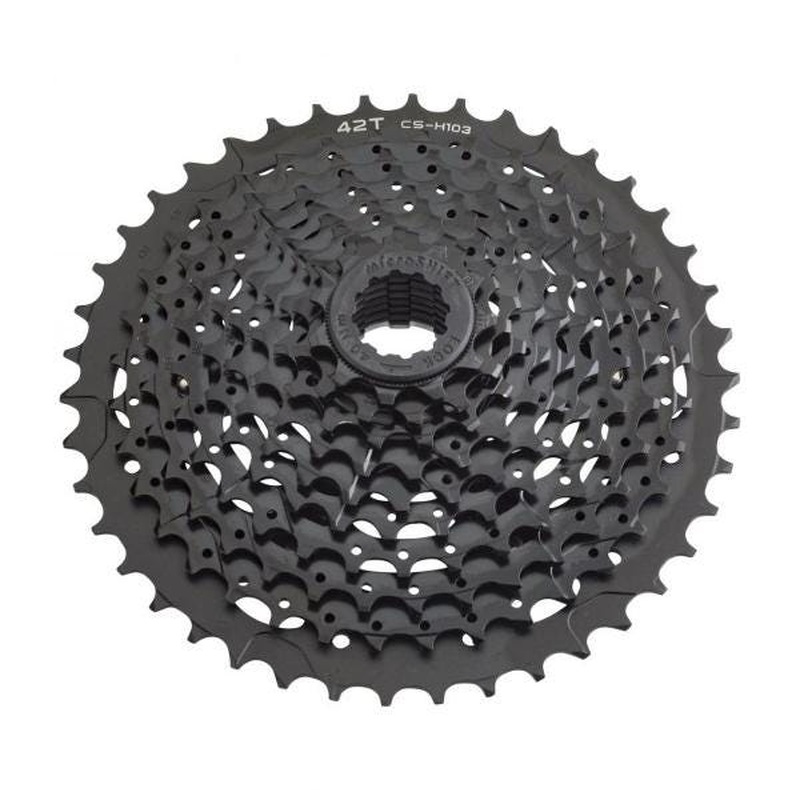 MicroShift XLE 10 CS-H103 10 Speed Cassette 11-42T Black