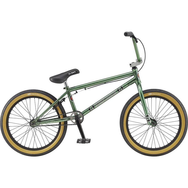 GT Performer 20 BMX Bike Trans Emerald Green (2020)