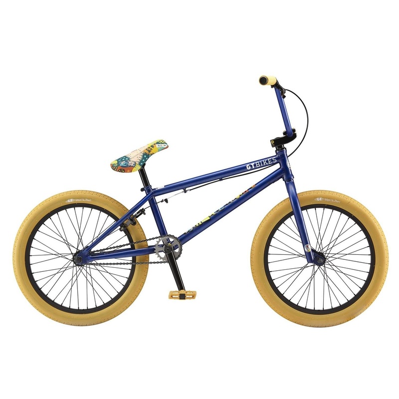 GT Performer BMX Bike Trans Blue (2019)