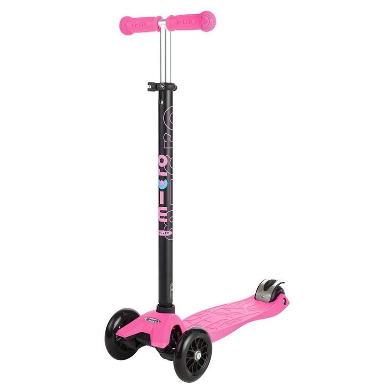 Micro Maxi 3 Wheel Kids Scooter Pink