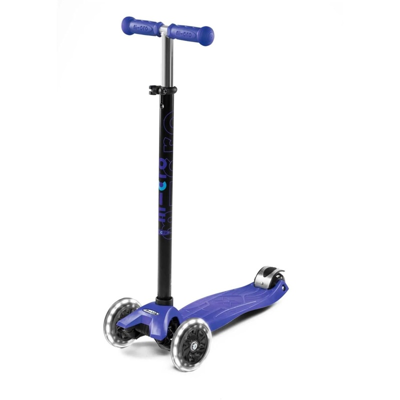 Micro Maxi Plus LED Scooter Blue