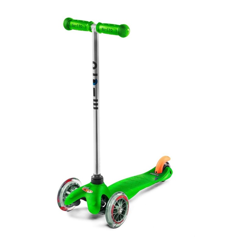 Micro Mini 3 Wheel Kids Scooter Green