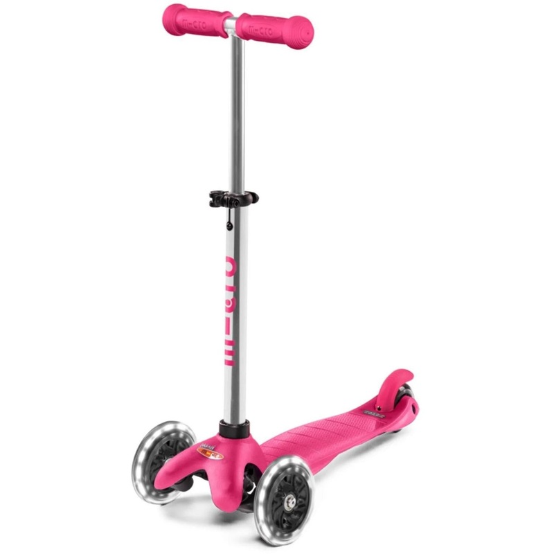 Micro Mini Plus LED Scooter Pink