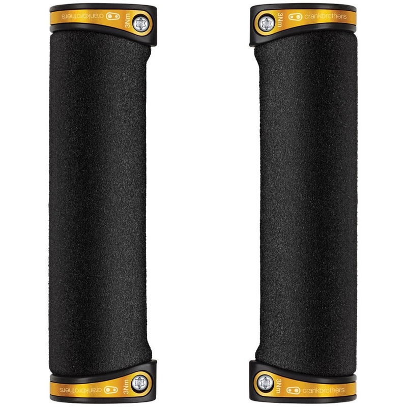 Crank Brothers Cobalt grips - Black gold