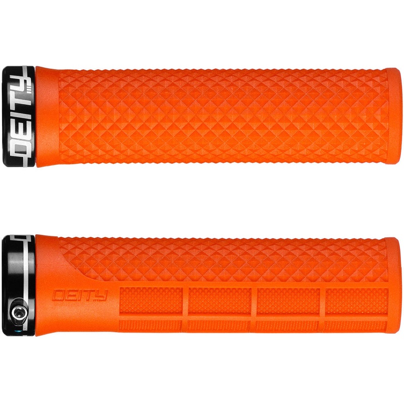 Deity Lockjaw grips - Orange