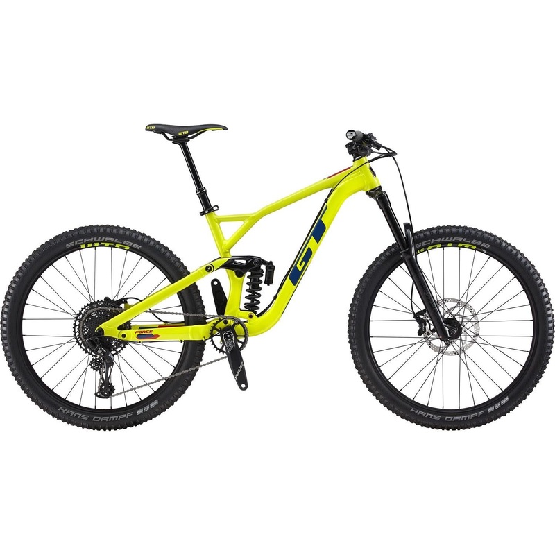 GT Force Elite Mountain Bike Yellow (2019)