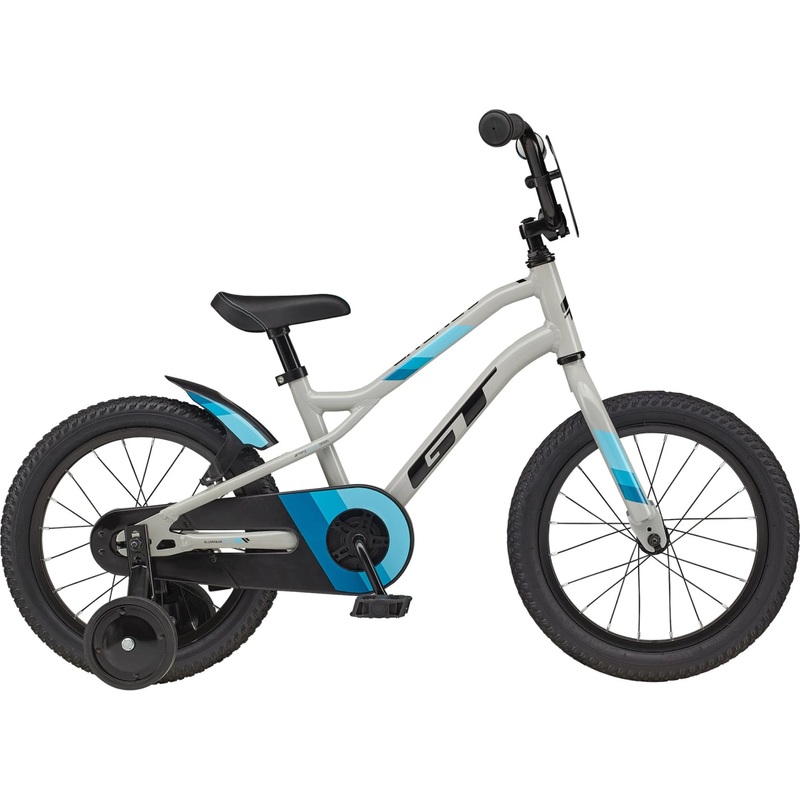 GT Grunge 16 Kids Bike Gloss Battleship Grey (2021)