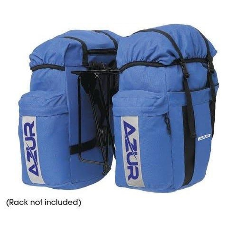Azur Commuter Pair Pannier Bag 48L Blue