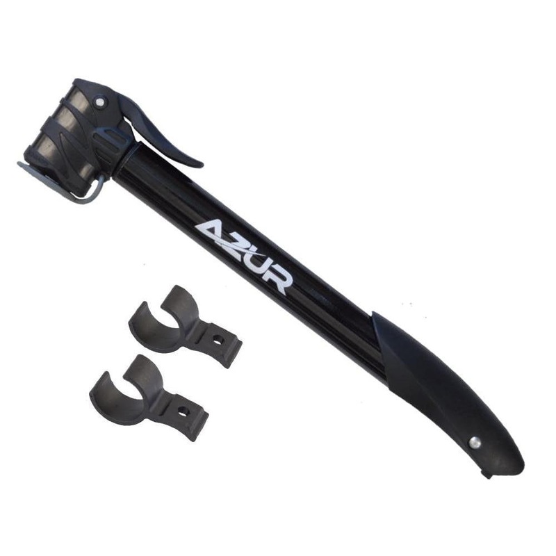 Azur Cyclone Dual Head Hand Pump Black