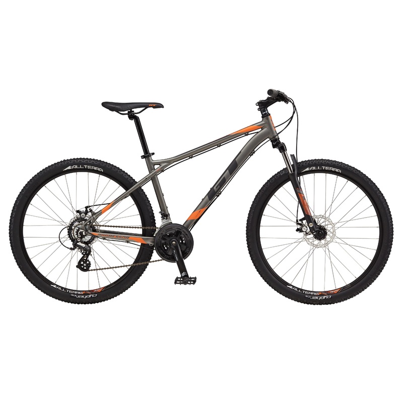 GT Aggressor Comp 27.5 Mountain Bike [Gun] (2017)