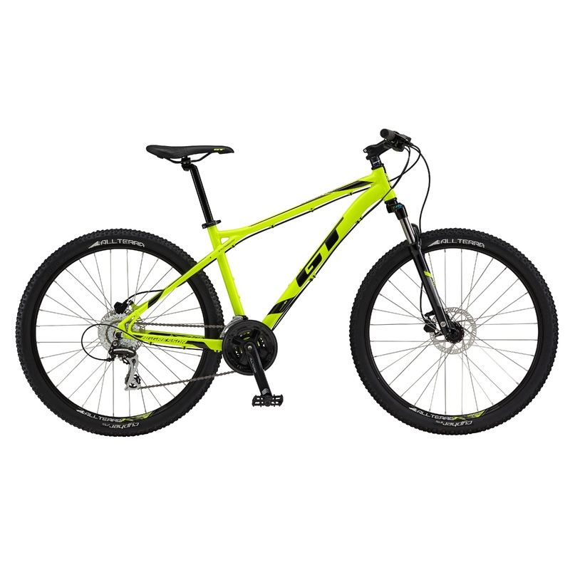 GT Aggressor Expert 27.5 Mountain Bike Yellow (2017)