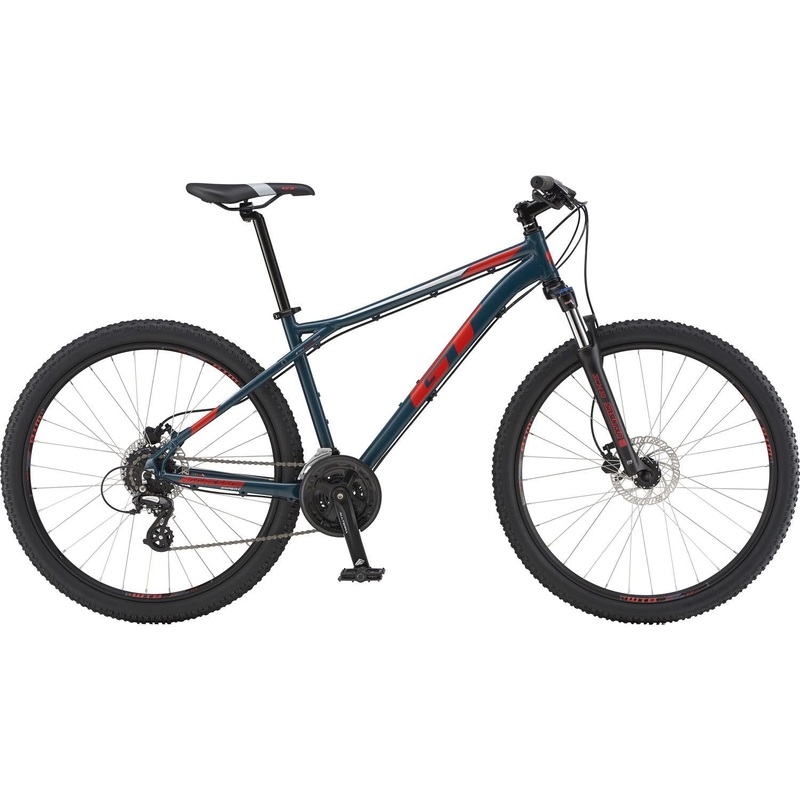 GT Aggressor Expert Mountain Bike 27.5 Inch Slate Blue