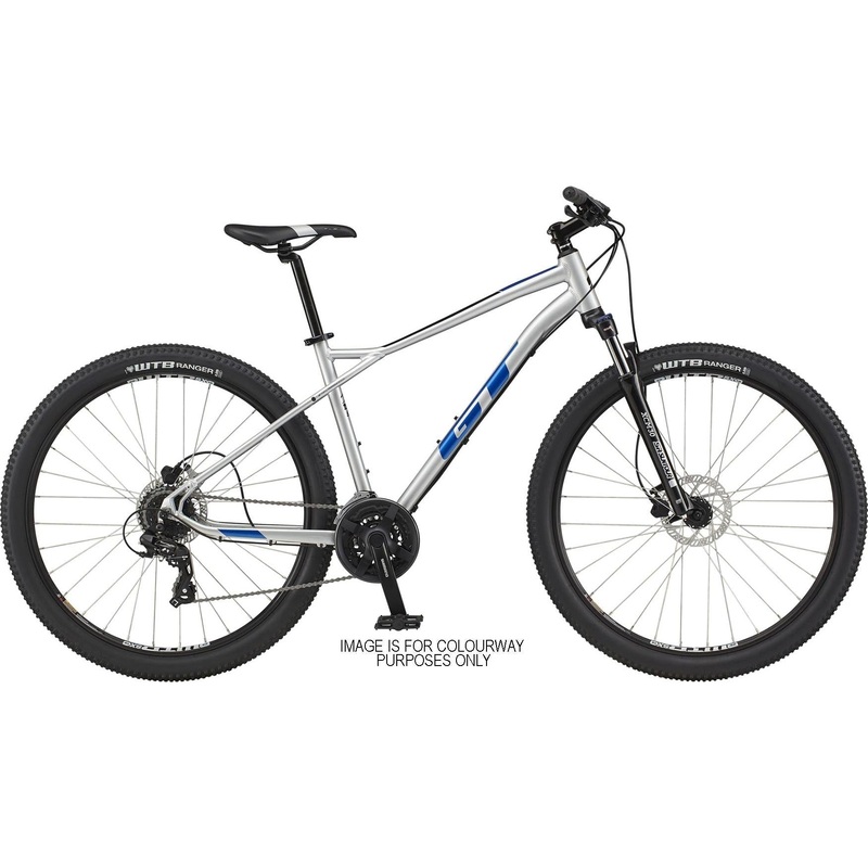 GT Aggressor Expert Mountain Bike Silver (2021)
