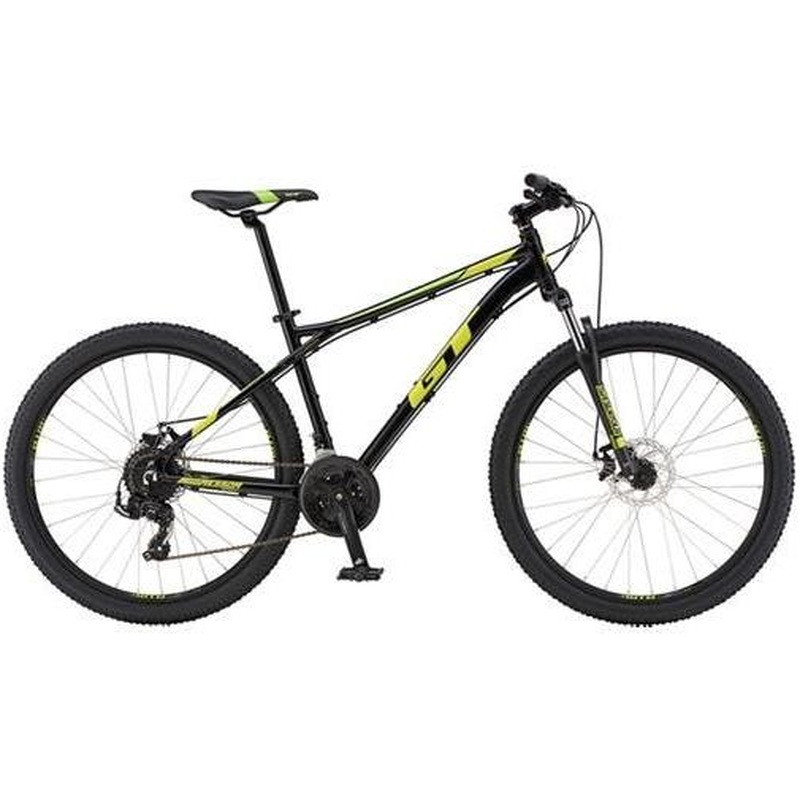 GT Aggressor Sport Mountain Bike 27.5 Inch Black Yellow (2019)