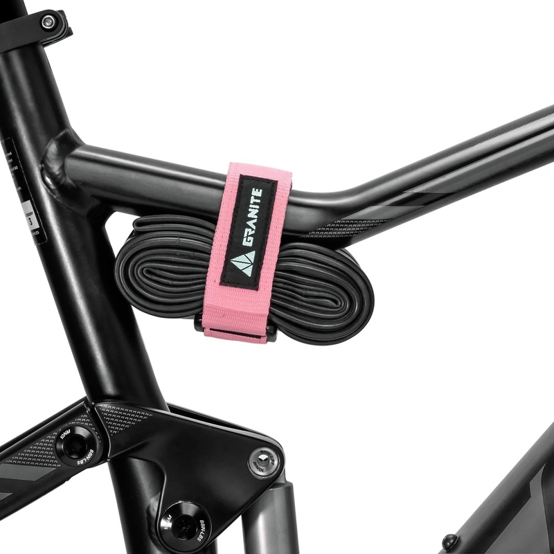 Granite Rockband Bike Frame Carrier Strap 45cm Pink