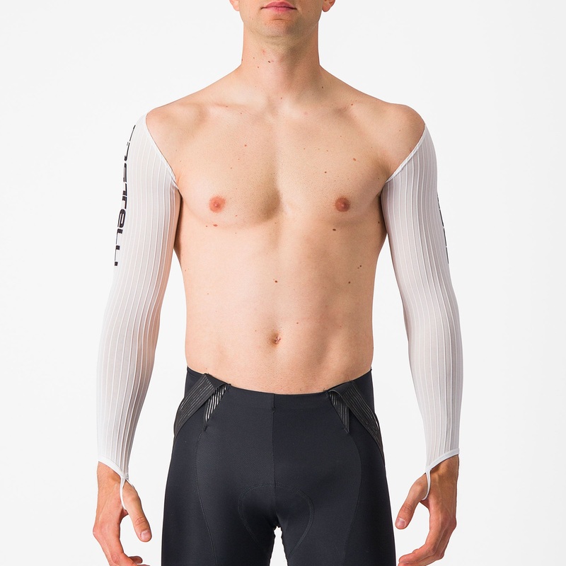 Long sleeve Aero Castelli Bolero - White