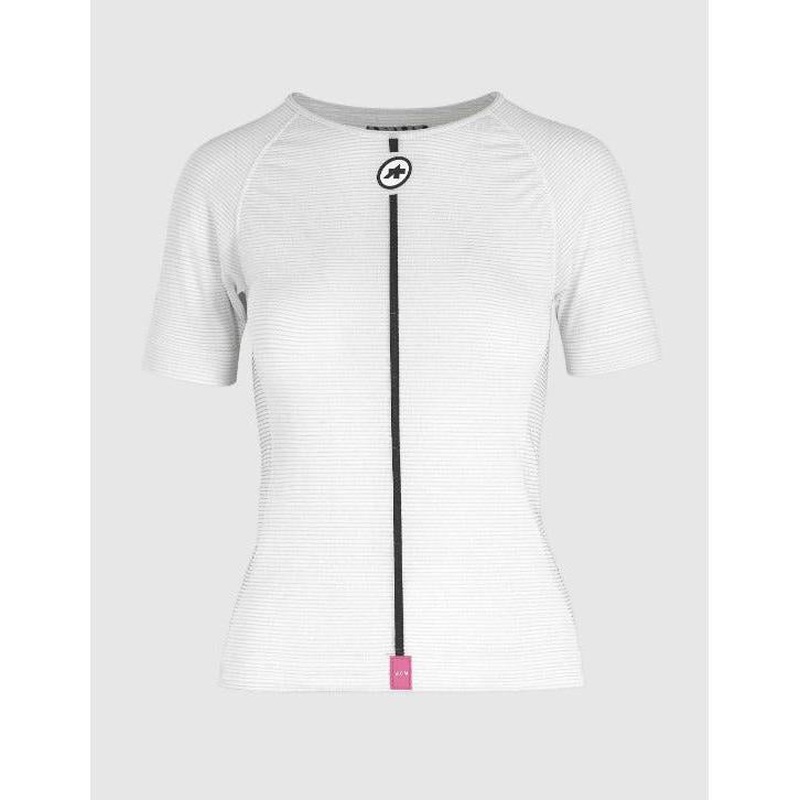 Assos Womens Summer Skin Layer Short Sleeve Base Layer Holy White