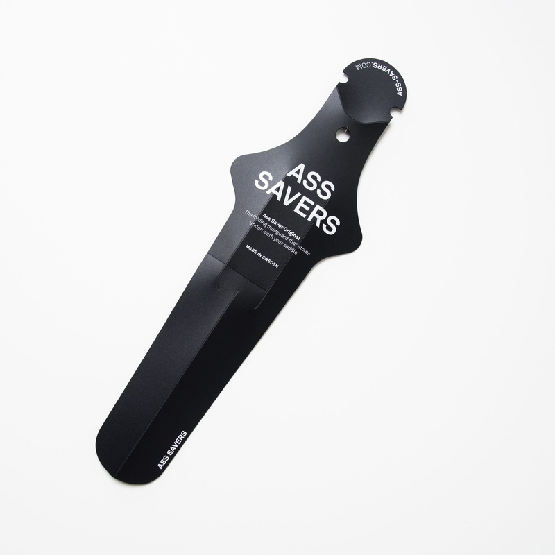 AssSaver Foldable Mudguard Black