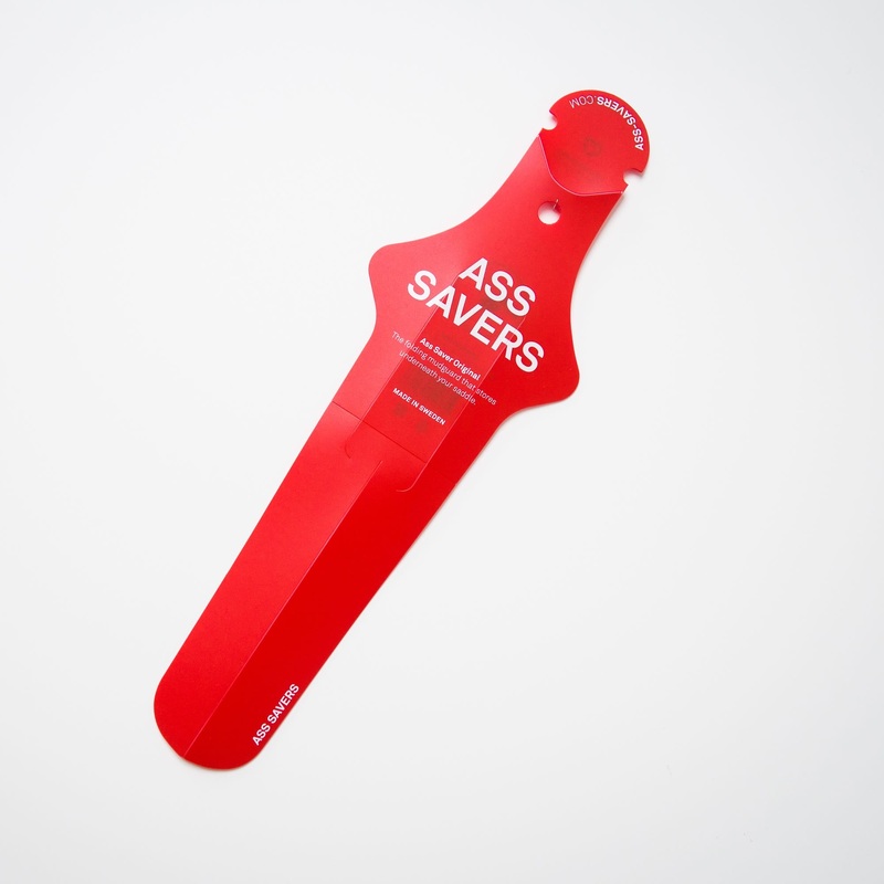 AssSaver Foldable Mudguard Red
