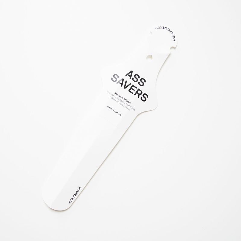 AssSaver Foldable Mudguard White
