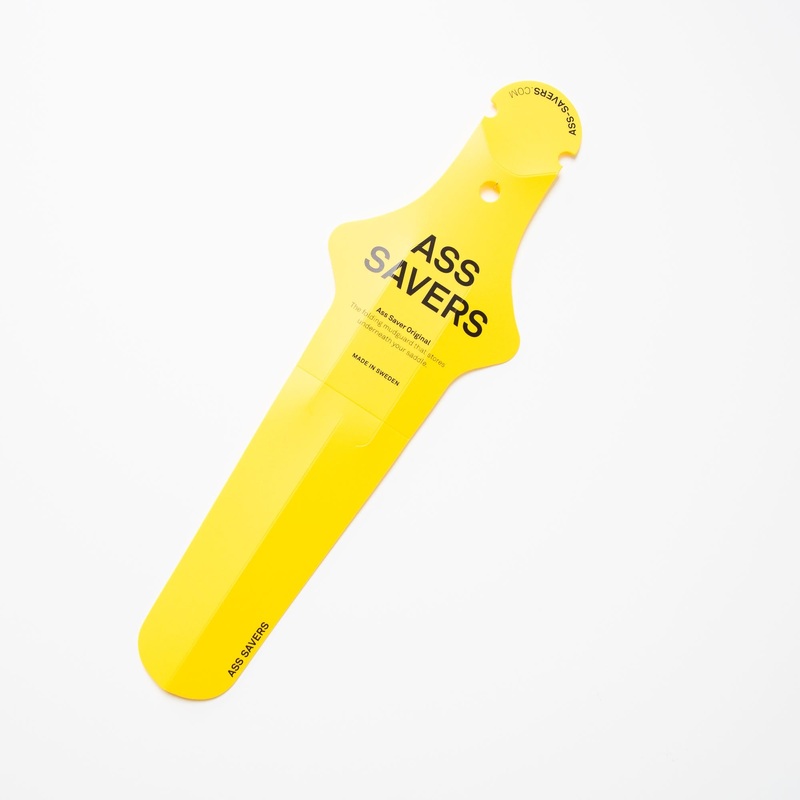 AssSaver Foldable Mudguard Yellow