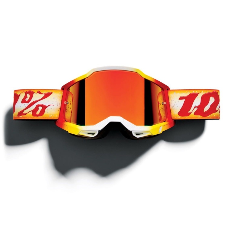 Goggles 100% ACCURI 2 Goggle Limited Edition Red/Yellow/White