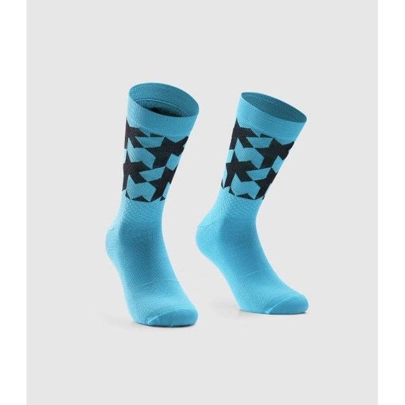 Assos Monogram Evo Socks Hydro Blue