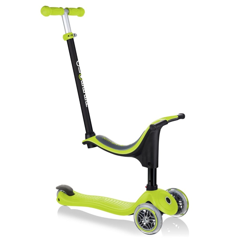 Globber Go Up Sporty Kids Scooter Lime Green