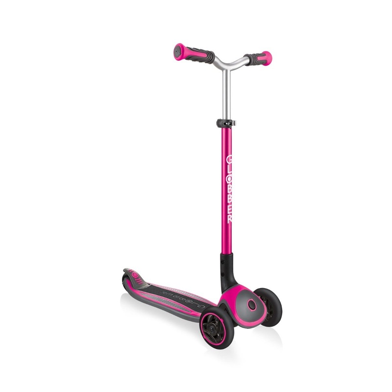 Globber Master Foldable 3 Wheel Kids Scooter Pink