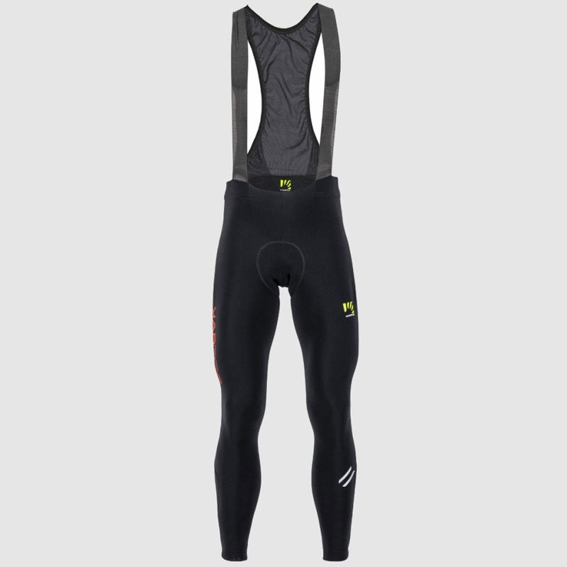 Karpos Verve bibtight - Black orange