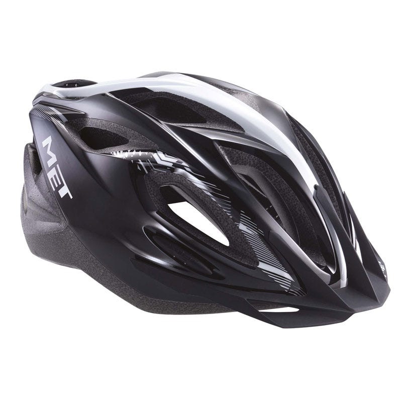 MET Xilo Helmet Black/Silver