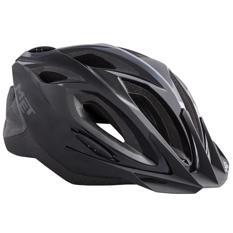 MET Xilo Helmet Glossy Black 54-61cm