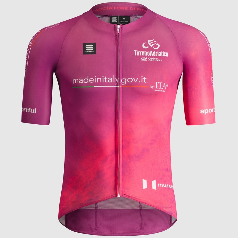 Sportful Tirreno Adriatico 2025 jersey - Ciclamino