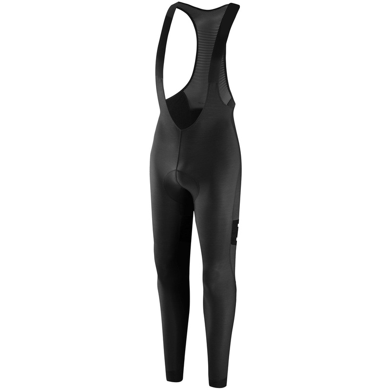 Dotout Stripe bibtight - Black