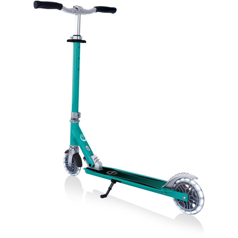 Globber Flow Element Scooter With Lights Jade