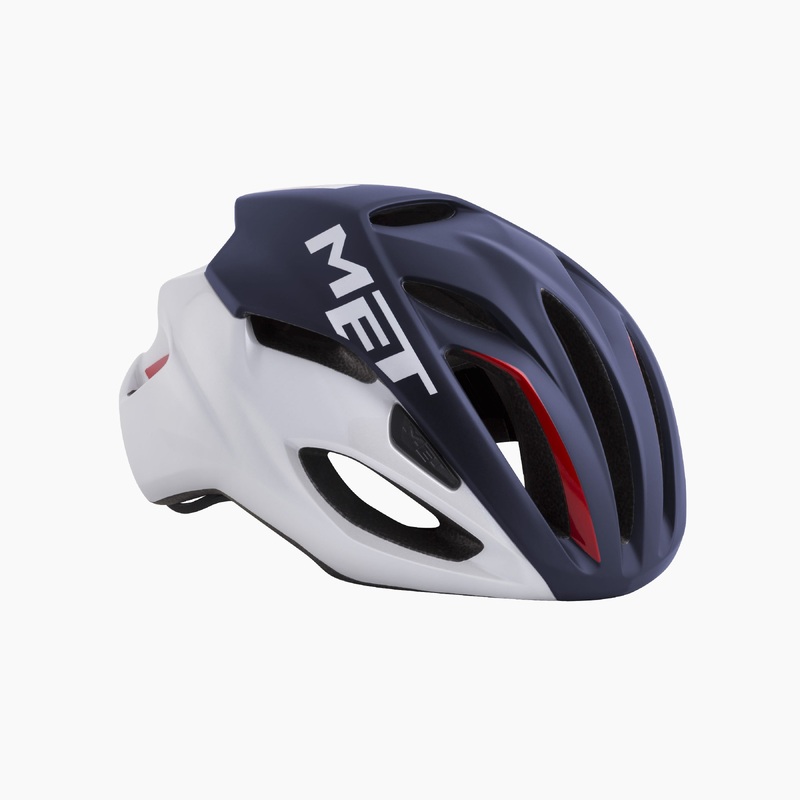 MET Rivale Helmet Blue/Red