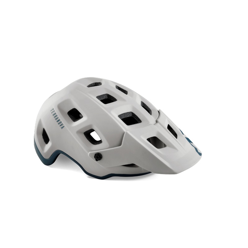 MET Terranova MIPS Helmet Grey/Petrol Blue