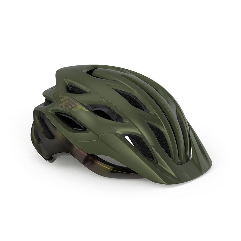 MET Veleno MIPS MTB Helmet Olive Iridescent/Matte