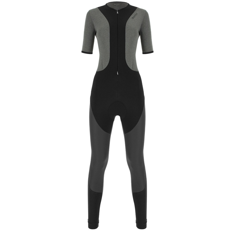 Santini Vega Grido woman tight - Black
