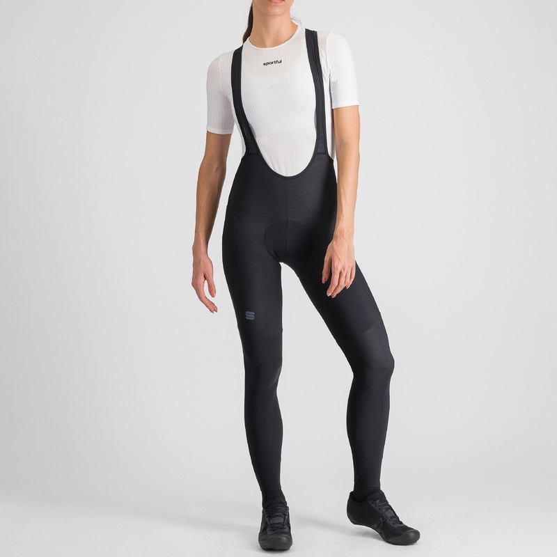 Sportful Pulse women bib tights - Black
