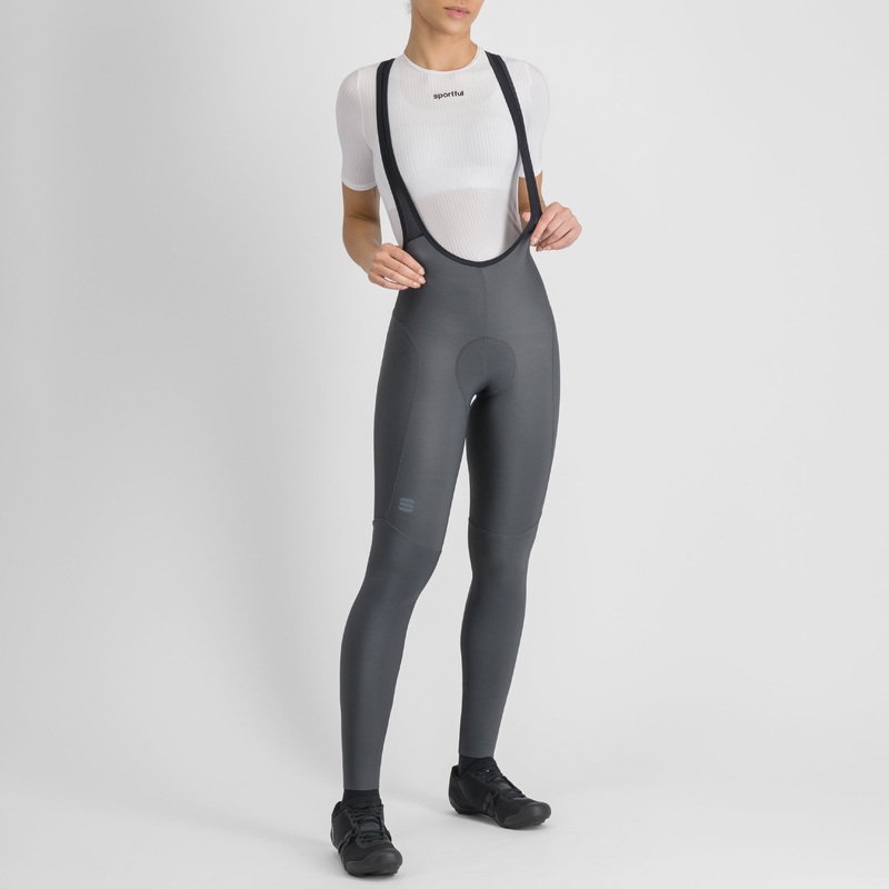Sportful Pulse women bib tights - Grey