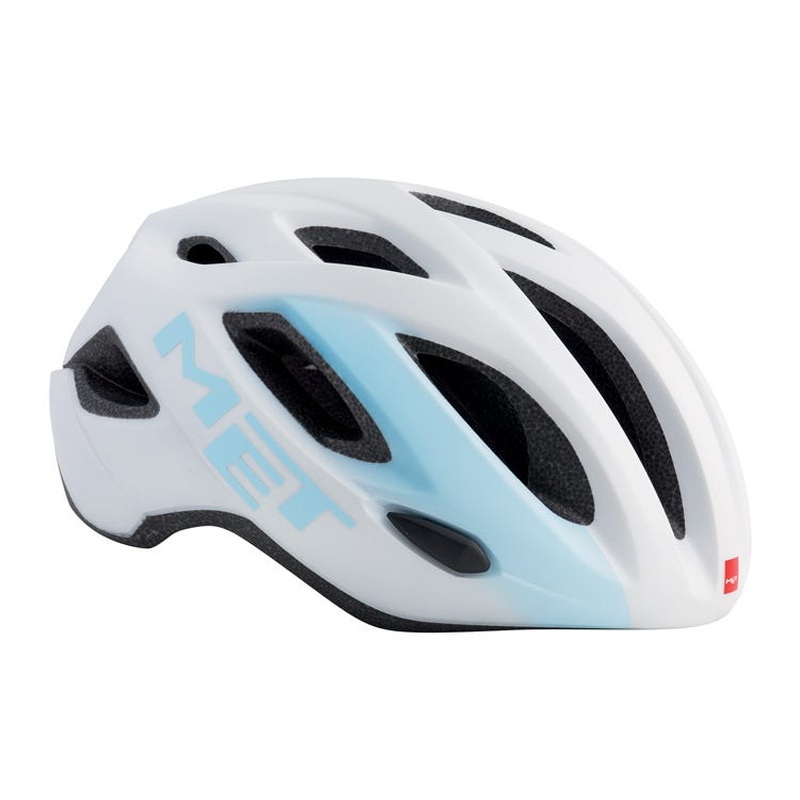 MET Idolo Helmet White/Light Blue