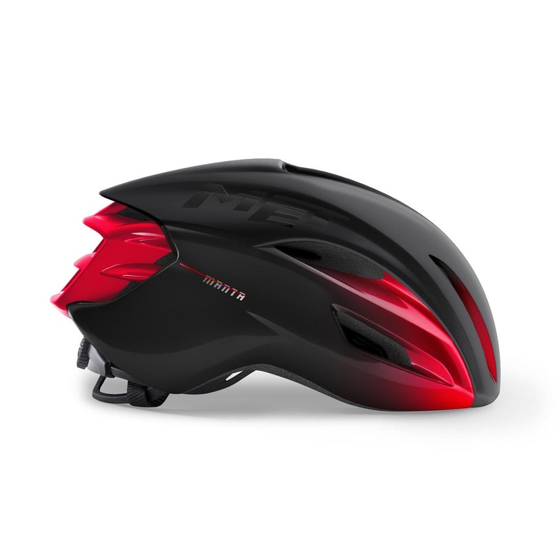 MET Manta MIPS Helmet Black/Red
