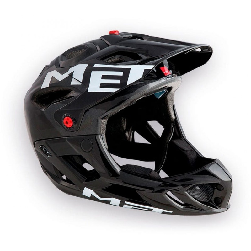 MET Parachute Fullface Helmet Anthracite/Black