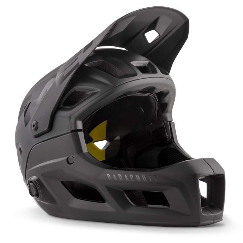 MET Parachute MCR Fullface Helmet Black/Matt