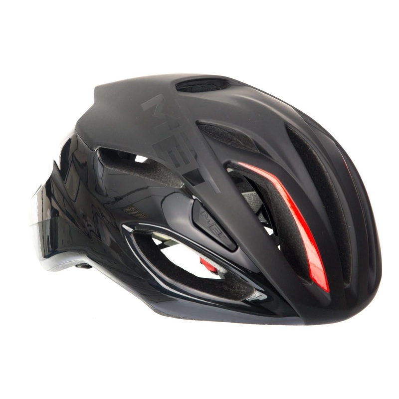 MET Rivale Helmet Black/Red