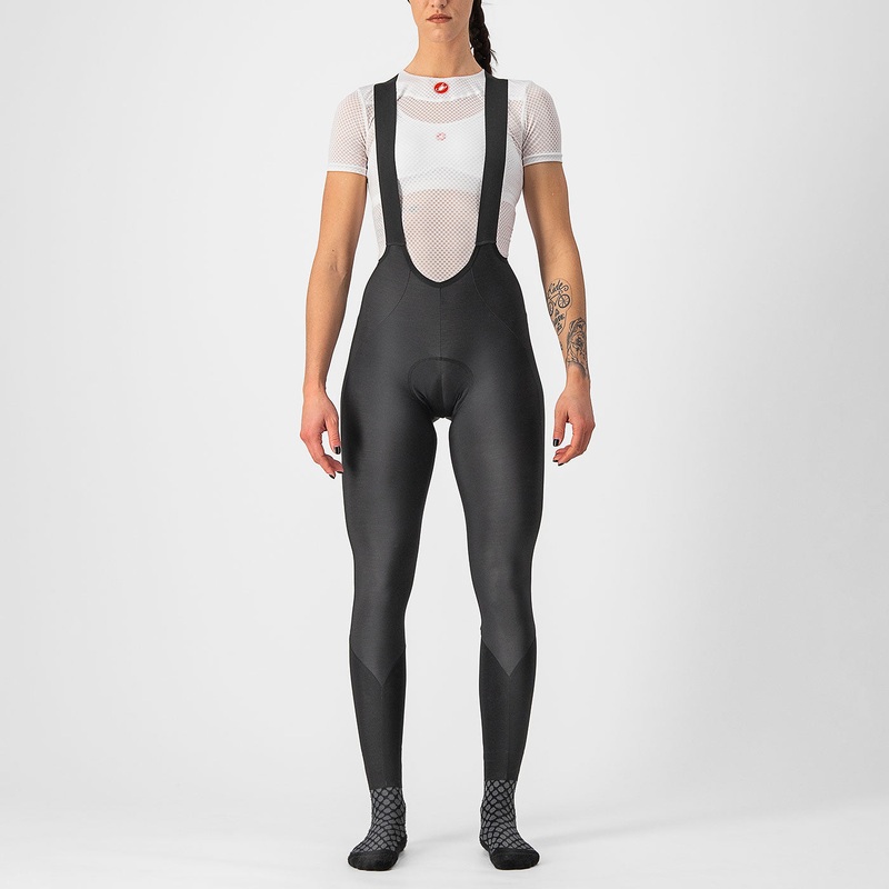 Castelli Semifreddo DT women bib tight - Black