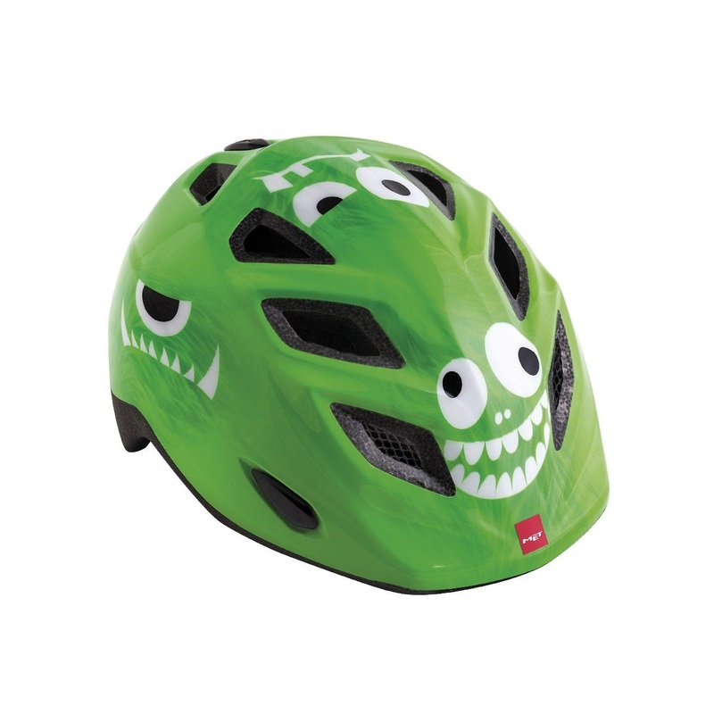MET Elfo/Genio Green Monster Kids Helmet